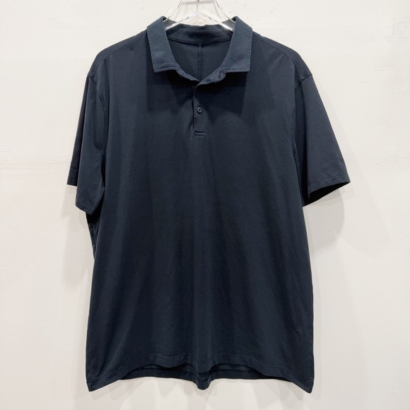 lululemon athletica Other - Lululemon Men Evolution Short Sleeve Polo Shirt in Club Blue